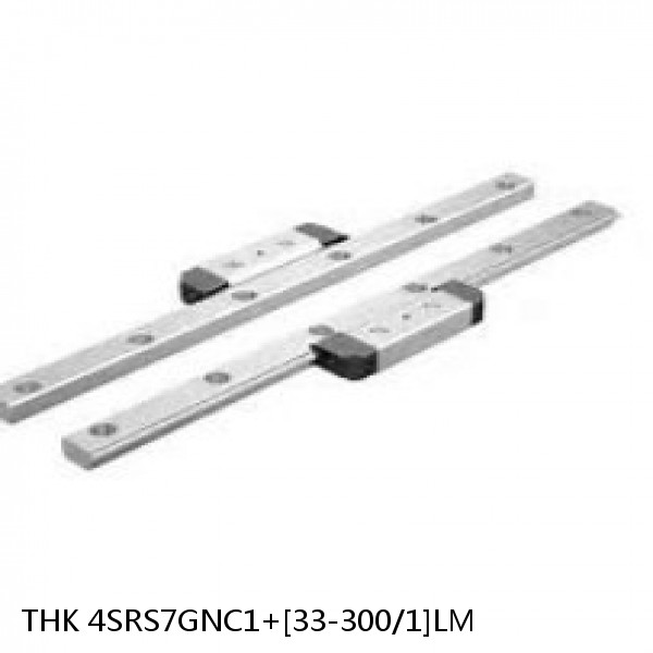 4SRS7GNC1+[33-300/1]LM THK Miniature Linear Guide Full Ball SRS-G Accuracy and Preload Selectable