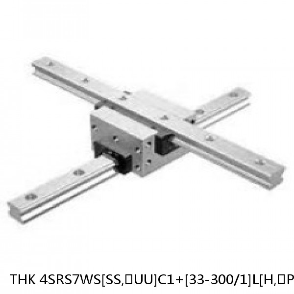 4SRS7WS[SS,​UU]C1+[33-300/1]L[H,​P]M THK Miniature Linear Guide Caged Ball SRS Series