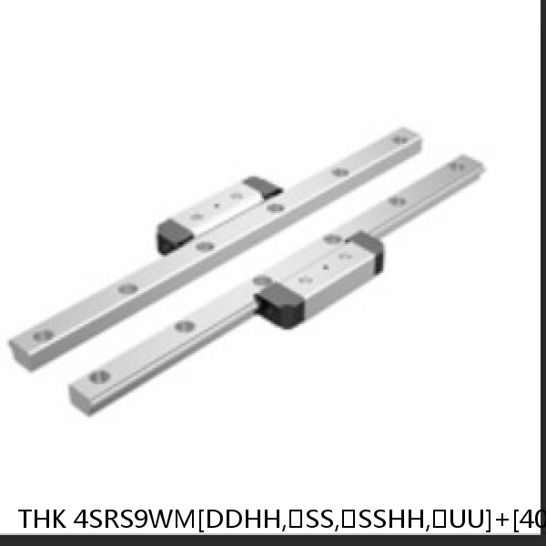 4SRS9WM[DDHH,​SS,​SSHH,​UU]+[40-1000/1]L[H,​P]M THK Miniature Linear Guide Caged Ball SRS Series