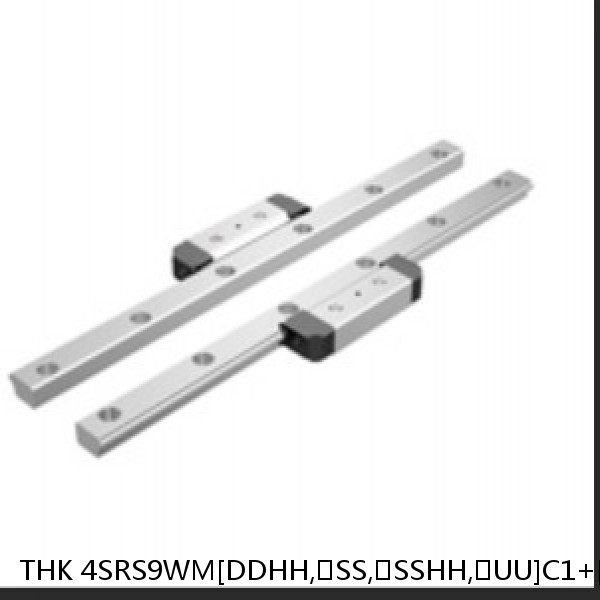 4SRS9WM[DDHH,​SS,​SSHH,​UU]C1+[40-1000/1]LM THK Miniature Linear Guide Caged Ball SRS Series
