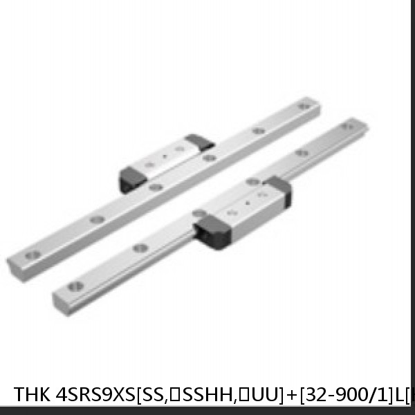 4SRS9XS[SS,​SSHH,​UU]+[32-900/1]L[H,​P]M THK Miniature Linear Guide Caged Ball SRS Series
