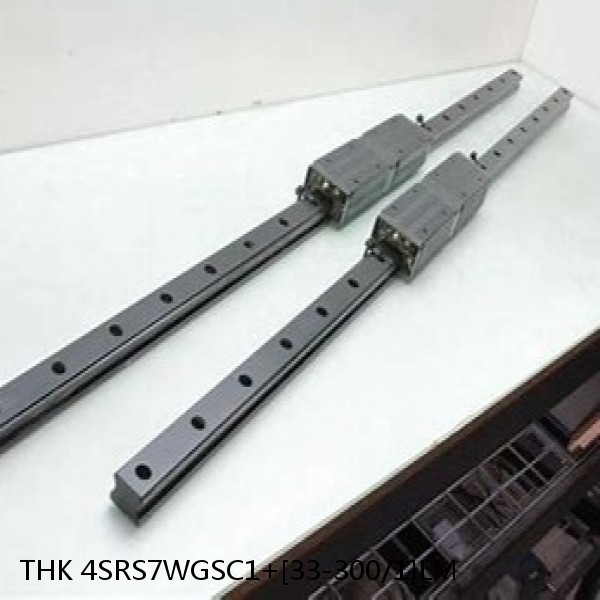 4SRS7WGSC1+[33-300/1]LM THK Miniature Linear Guide Full Ball SRS-G Accuracy and Preload Selectable