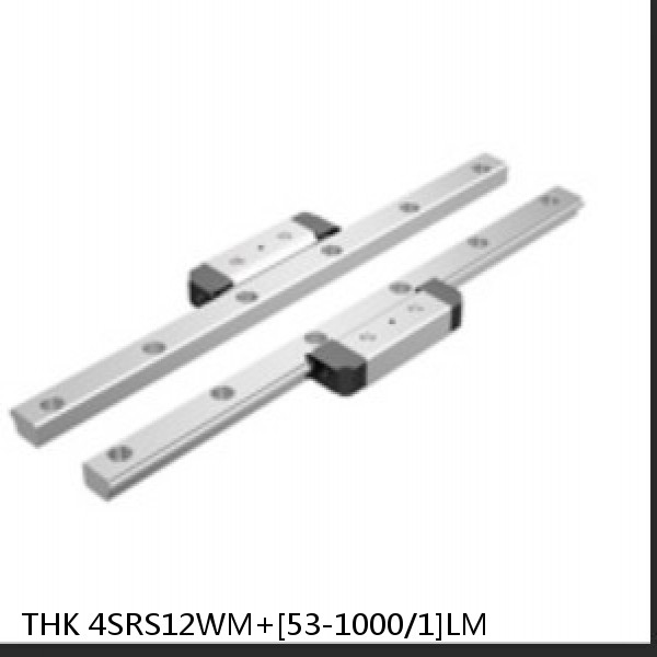 4SRS12WM+[53-1000/1]LM THK Miniature Linear Guide Caged Ball SRS Series