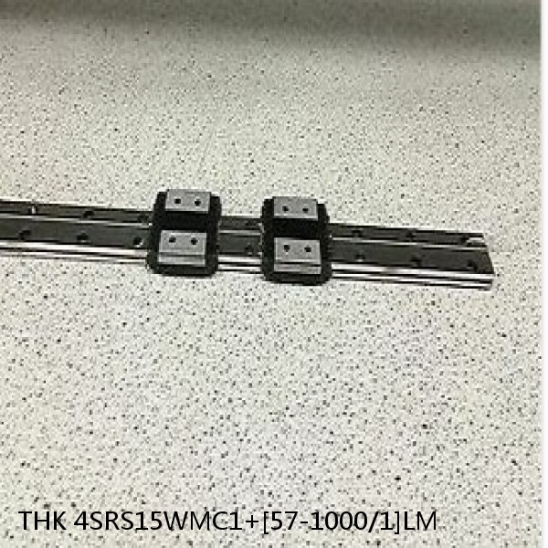4SRS15WMC1+[57-1000/1]LM THK Miniature Linear Guide Caged Ball SRS Series