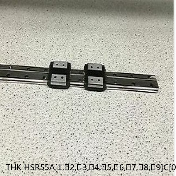 HSR55A[1,​2,​3,​4,​5,​6,​7,​8,​9]C[0,​1]+[180-3000/1]L[H,​P,​SP,​UP] THK Standard Linear Guide Accuracy and Preload Selectable HSR Series