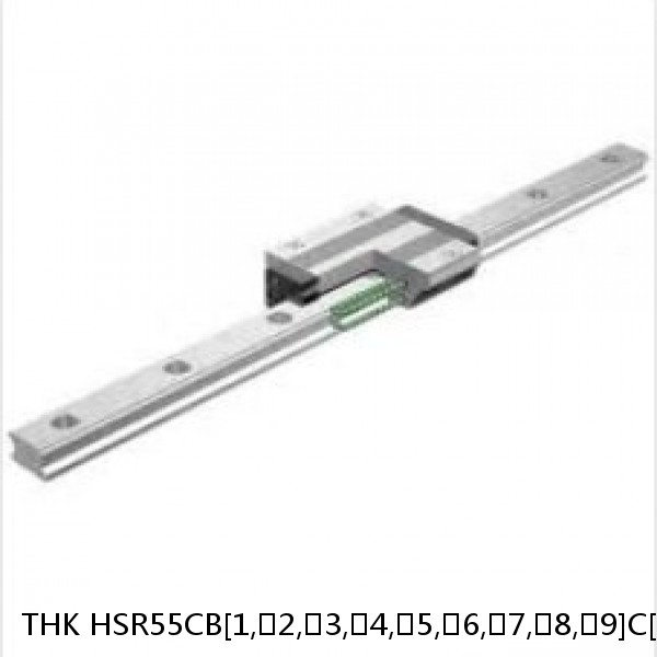 HSR55CB[1,​2,​3,​4,​5,​6,​7,​8,​9]C[0,​1]+[180-3000/1]L[H,​P,​SP,​UP] THK Standard Linear Guide Accuracy and Preload Selectable HSR Series