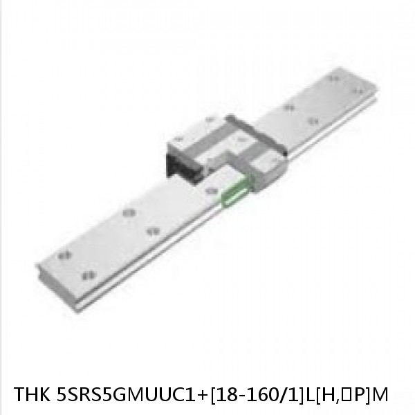 5SRS5GMUUC1+[18-160/1]L[H,​P]M THK Miniature Linear Guide Full Ball SRS-G Accuracy and Preload Selectable