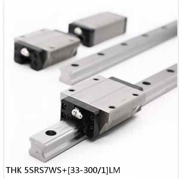 5SRS7WS+[33-300/1]LM THK Miniature Linear Guide Caged Ball SRS Series