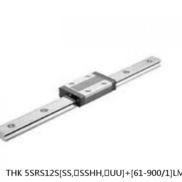 5SRS12S[SS,​SSHH,​UU]+[61-900/1]LM THK Miniature Linear Guide Caged Ball SRS Series
