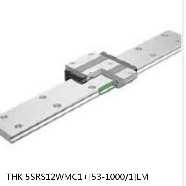 5SRS12WMC1+[53-1000/1]LM THK Miniature Linear Guide Caged Ball SRS Series