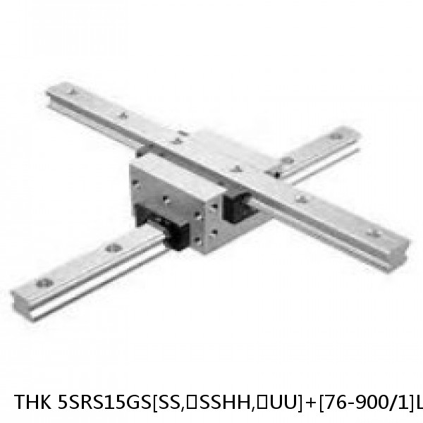 5SRS15GS[SS,​SSHH,​UU]+[76-900/1]LM THK Miniature Linear Guide Full Ball SRS-G Accuracy and Preload Selectable