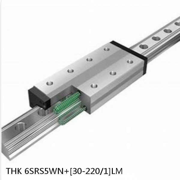6SRS5WN+[30-220/1]LM THK Miniature Linear Guide Caged Ball SRS Series