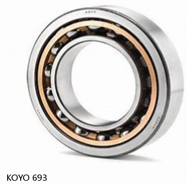 693 KOYO Single-row deep groove ball bearings