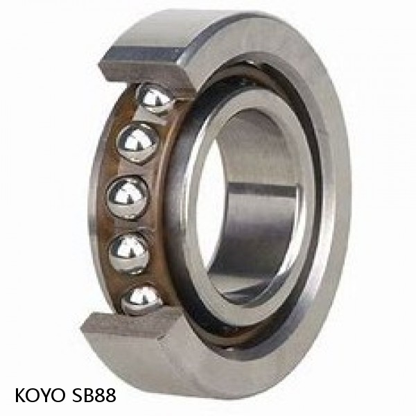 SB88 KOYO Single-row deep groove ball bearings