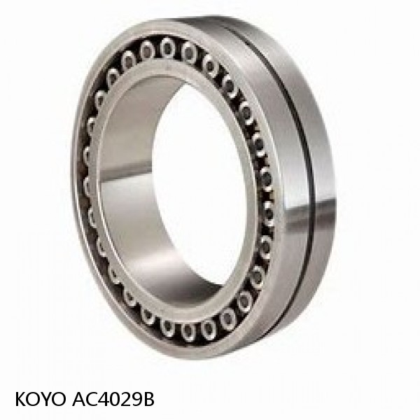 AC4029B KOYO Single-row, matched pair angular contact ball bearings