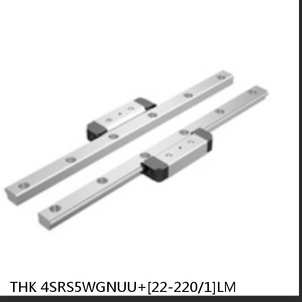 4SRS5WGNUU+[22-220/1]LM THK Miniature Linear Guide Full Ball SRS-G Accuracy and Preload Selectable #1 small image