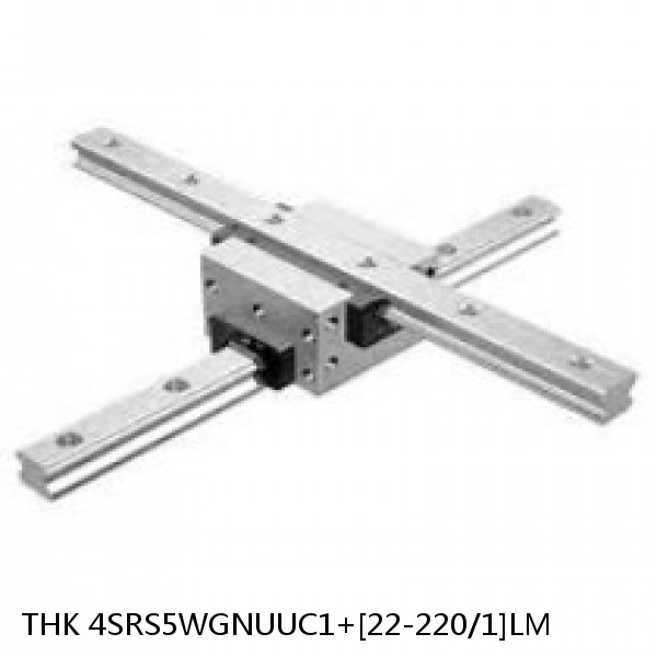 4SRS5WGNUUC1+[22-220/1]LM THK Miniature Linear Guide Full Ball SRS-G Accuracy and Preload Selectable