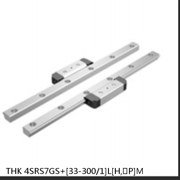 4SRS7GS+[33-300/1]L[H,​P]M THK Miniature Linear Guide Full Ball SRS-G Accuracy and Preload Selectable