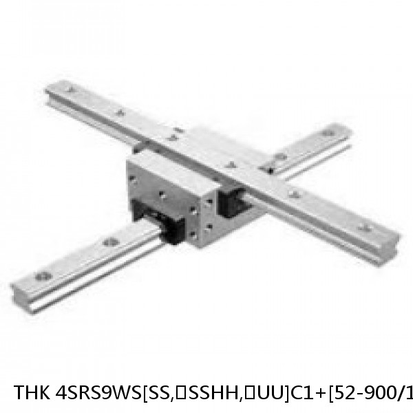 4SRS9WS[SS,​SSHH,​UU]C1+[52-900/1]LM THK Miniature Linear Guide Caged Ball SRS Series #1 small image