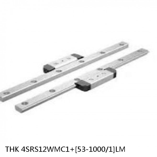 4SRS12WMC1+[53-1000/1]LM THK Miniature Linear Guide Caged Ball SRS Series #1 small image