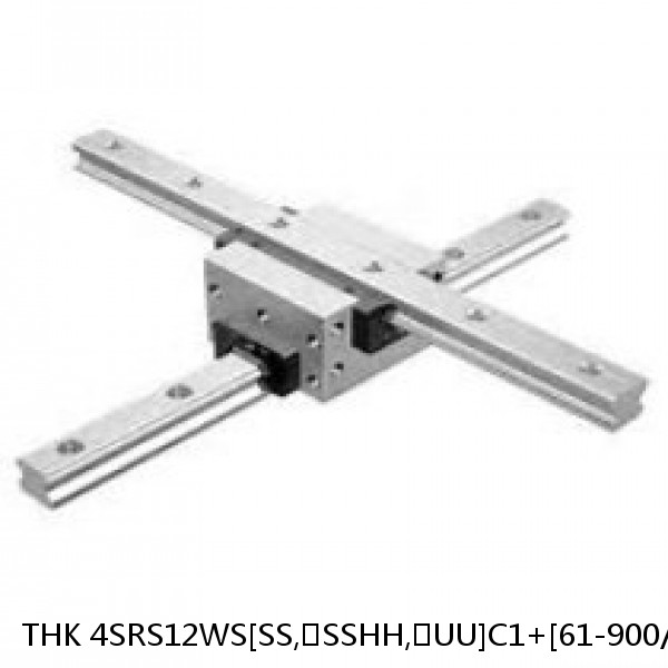 4SRS12WS[SS,​SSHH,​UU]C1+[61-900/1]L[H,​P]M THK Miniature Linear Guide Caged Ball SRS Series #1 small image