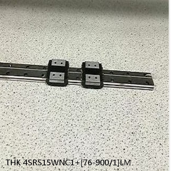 4SRS15WNC1+[76-900/1]LM THK Miniature Linear Guide Caged Ball SRS Series #1 small image