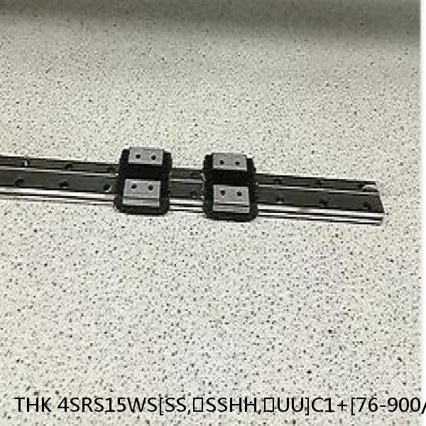 4SRS15WS[SS,​SSHH,​UU]C1+[76-900/1]LM THK Miniature Linear Guide Caged Ball SRS Series #1 small image