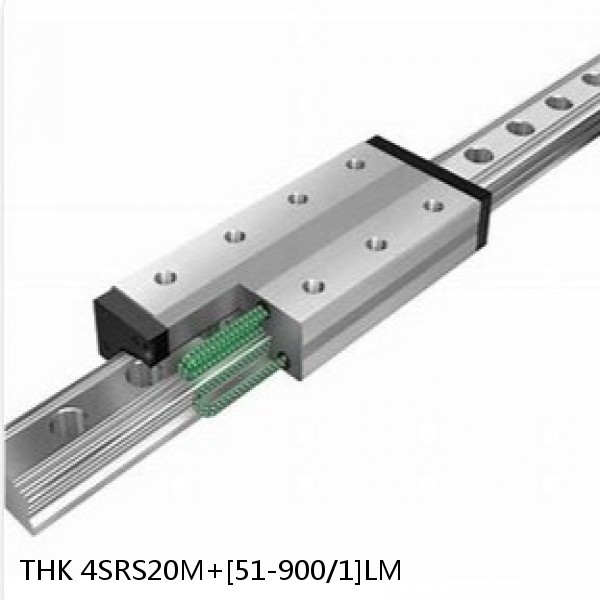 4SRS20M+[51-900/1]LM THK Miniature Linear Guide Caged Ball SRS Series #1 small image