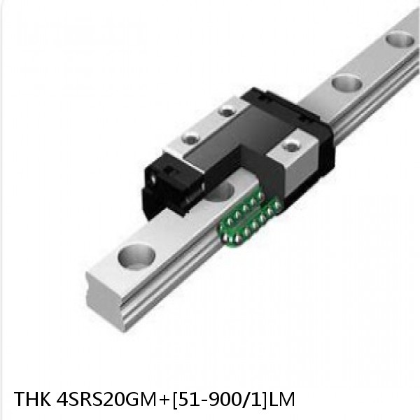 4SRS20GM+[51-900/1]LM THK Miniature Linear Guide Full Ball SRS-G Accuracy and Preload Selectable #1 small image