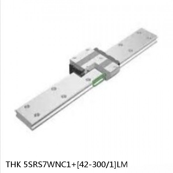 5SRS7WNC1+[42-300/1]LM THK Miniature Linear Guide Caged Ball SRS Series #1 small image