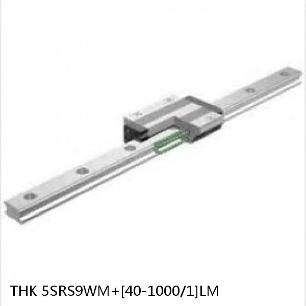 5SRS9WM+[40-1000/1]LM THK Miniature Linear Guide Caged Ball SRS Series