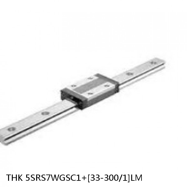 5SRS7WGSC1+[33-300/1]LM THK Miniature Linear Guide Full Ball SRS-G Accuracy and Preload Selectable #1 small image