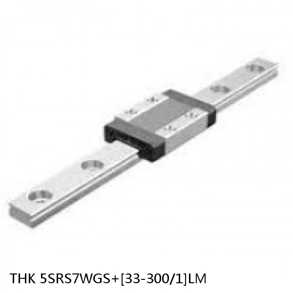 5SRS7WGS+[33-300/1]LM THK Miniature Linear Guide Full Ball SRS-G Accuracy and Preload Selectable