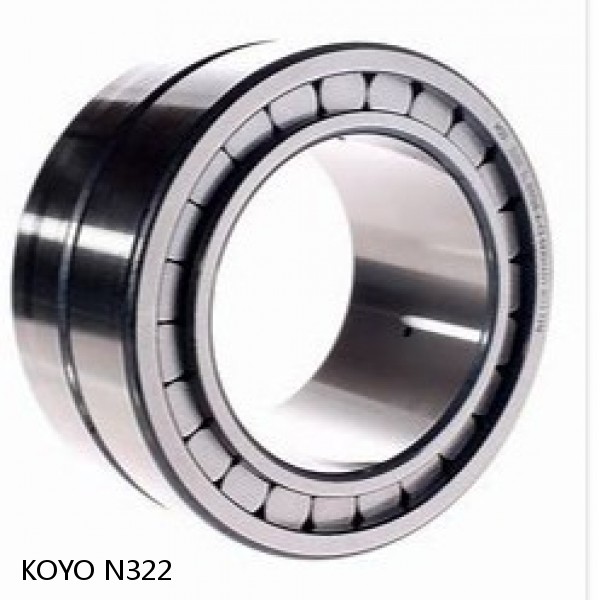 N322 KOYO Single-row cylindrical roller bearings #1 small image
