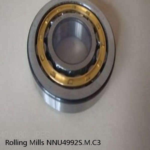 NNU4992S.M.C3 Rolling Mills Sealed spherical roller bearings continuous casting plants #1 small image