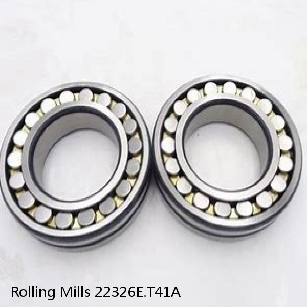 22326E.T41A Rolling Mills Spherical roller bearings