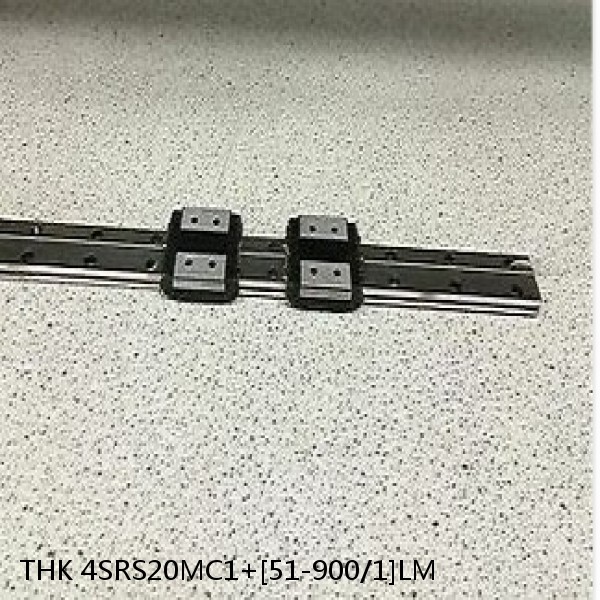 4SRS20MC1+[51-900/1]LM THK Miniature Linear Guide Caged Ball SRS Series #1 image