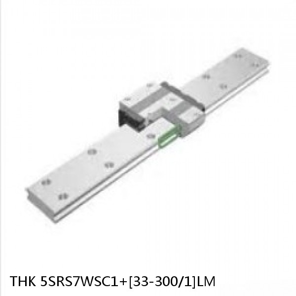 5SRS7WSC1+[33-300/1]LM THK Miniature Linear Guide Caged Ball SRS Series #1 image