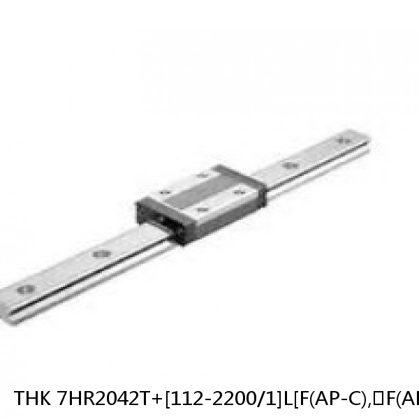 7HR2042T+[112-2200/1]L[F(AP-C),​F(AP-CF),​F(AP-HC)] THK Separated Linear Guide Side Rails Set Model HR #1 image