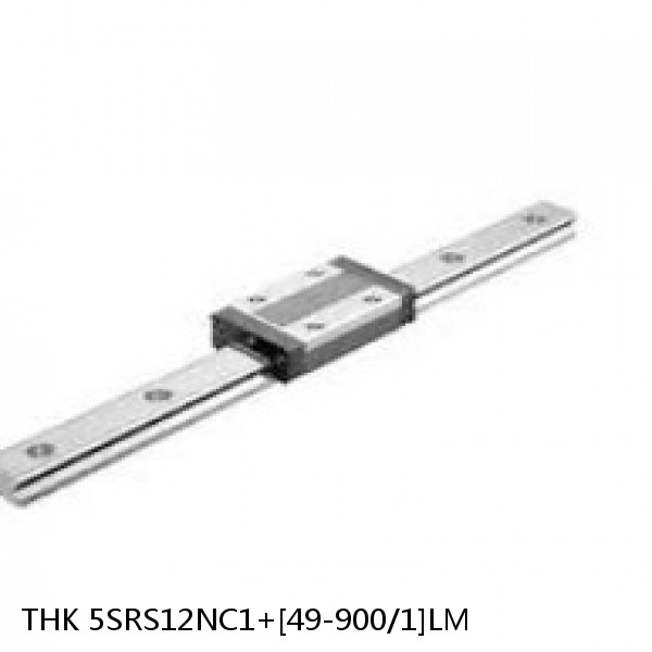 5SRS12NC1+[49-900/1]LM THK Miniature Linear Guide Caged Ball SRS Series #1 image