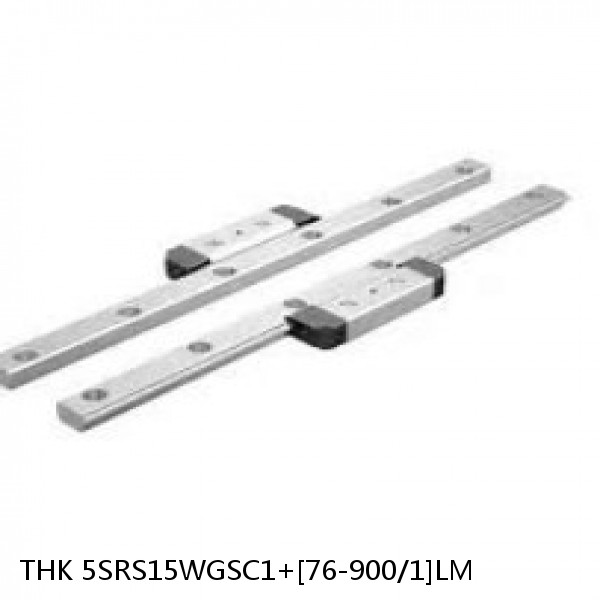 5SRS15WGSC1+[76-900/1]LM THK Miniature Linear Guide Full Ball SRS-G Accuracy and Preload Selectable #1 image