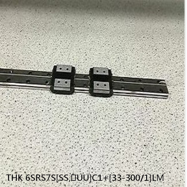 6SRS7S[SS,​UU]C1+[33-300/1]LM THK Miniature Linear Guide Caged Ball SRS Series #1 image