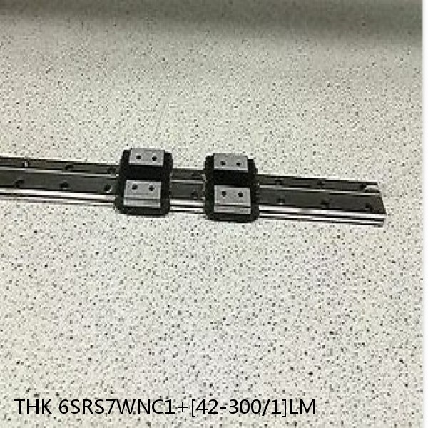 6SRS7WNC1+[42-300/1]LM THK Miniature Linear Guide Caged Ball SRS Series #1 image