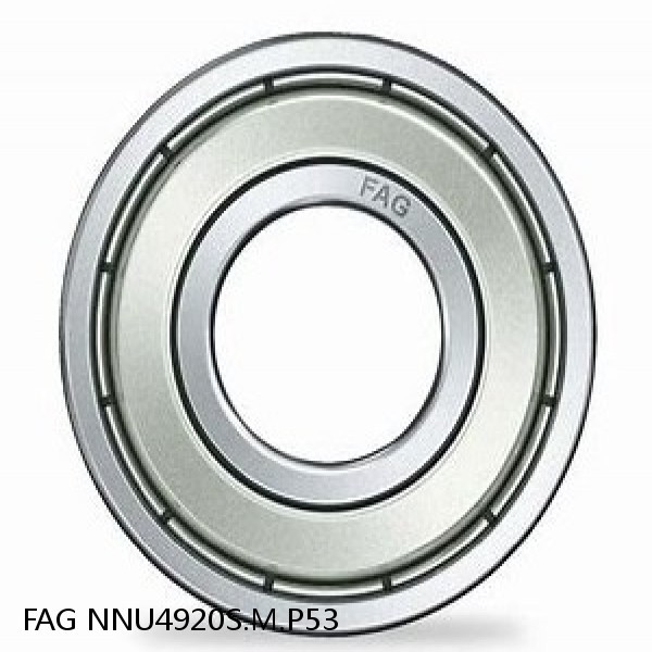 NNU4920S.M.P53 FAG Cylindrical Roller Bearings #1 image